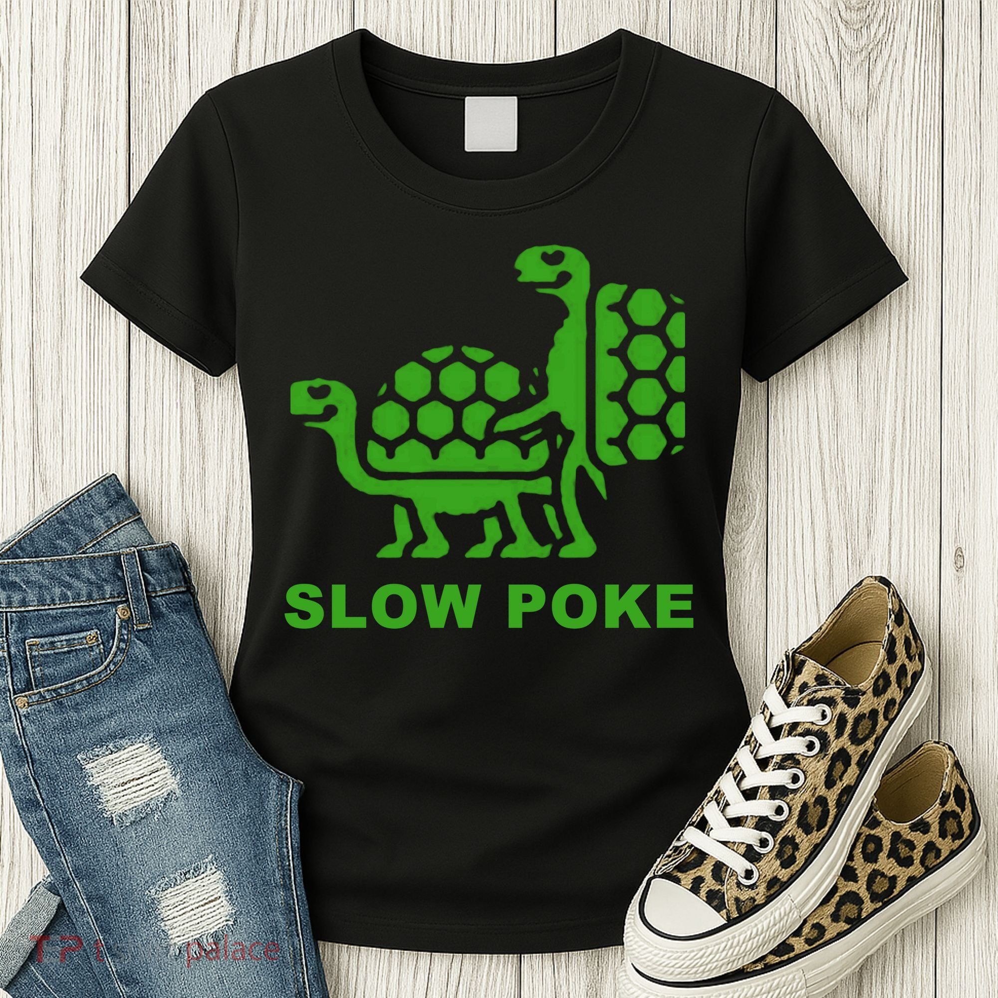 Slow Poke Funny Turtle Women's T-Shirt