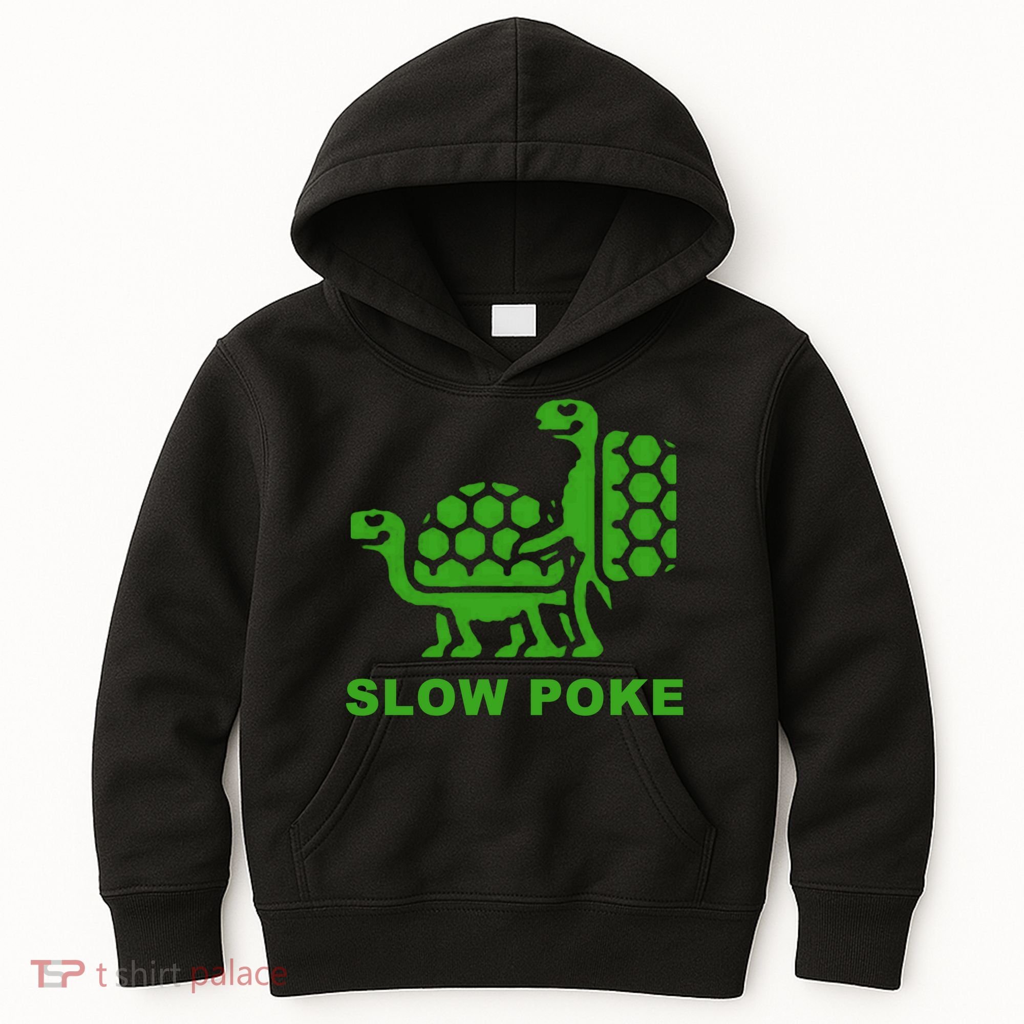 Slow Poke Funny Turtle Kids Hoodie