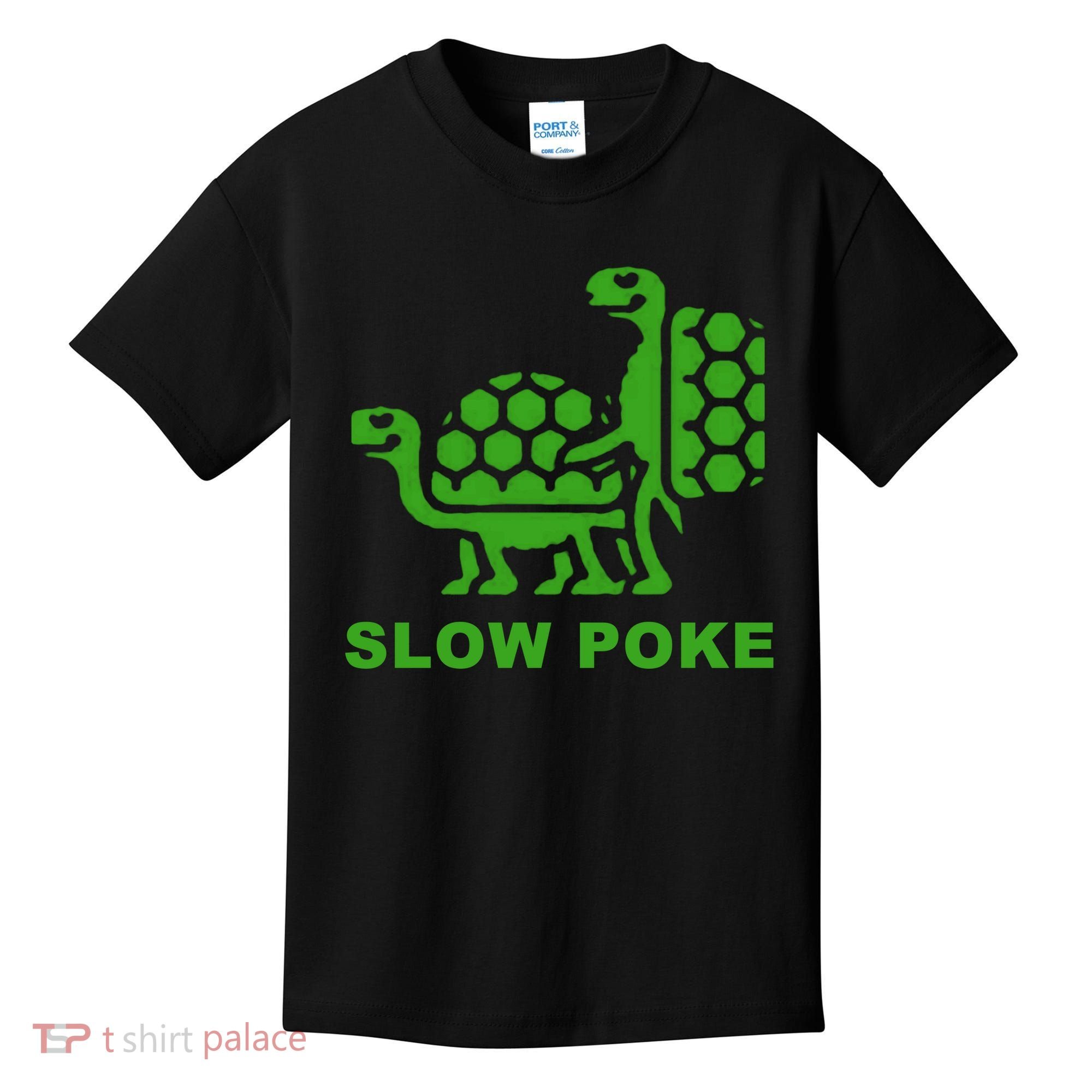Slow Poke Funny Turtle Kids T-Shirt