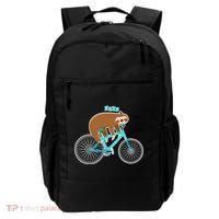 Slow Rider Funny Sloth Backpack thumb 0