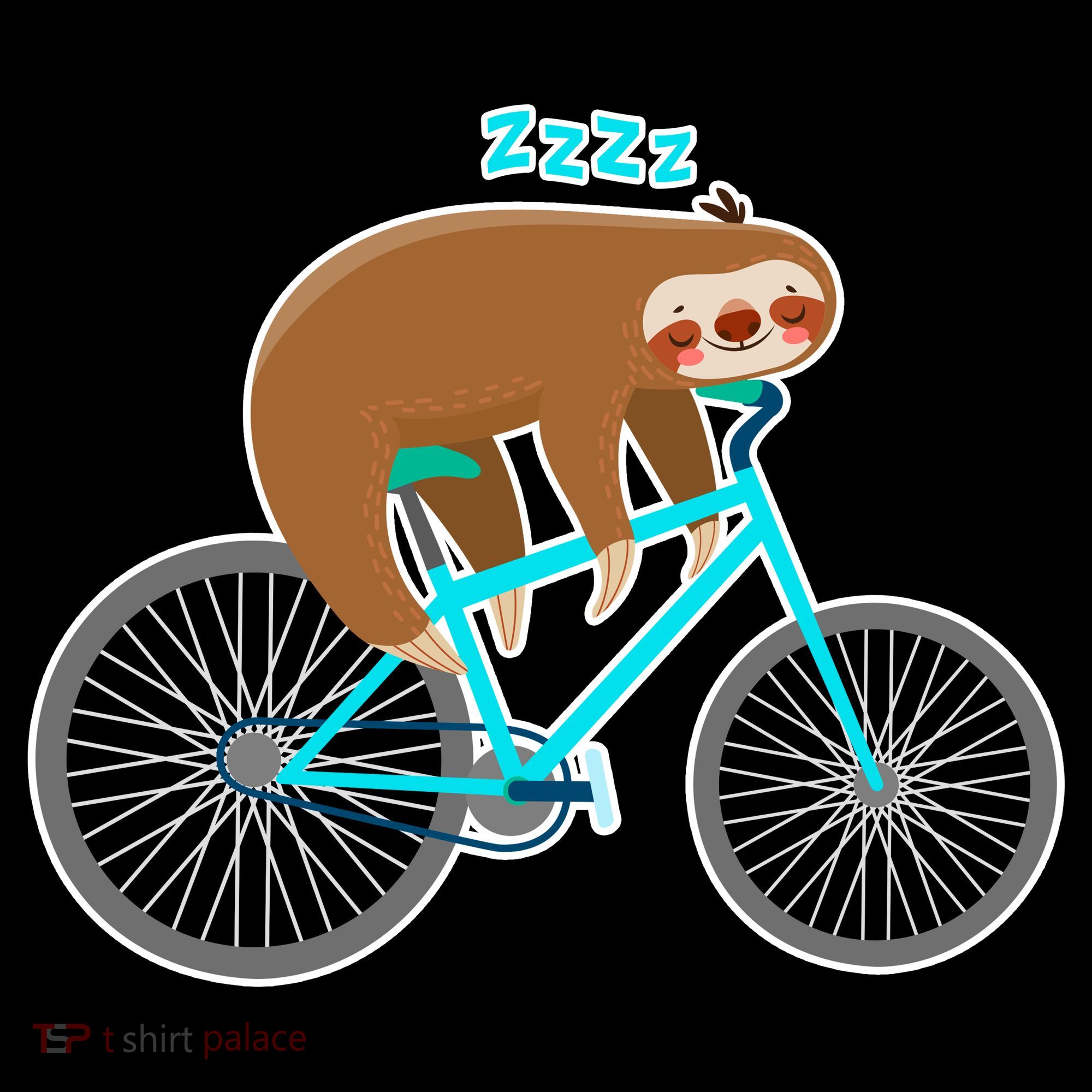 Slow Rider Funny Sloth Backpack
