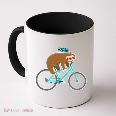 Slow Rider Funny Sloth Coffee Mug