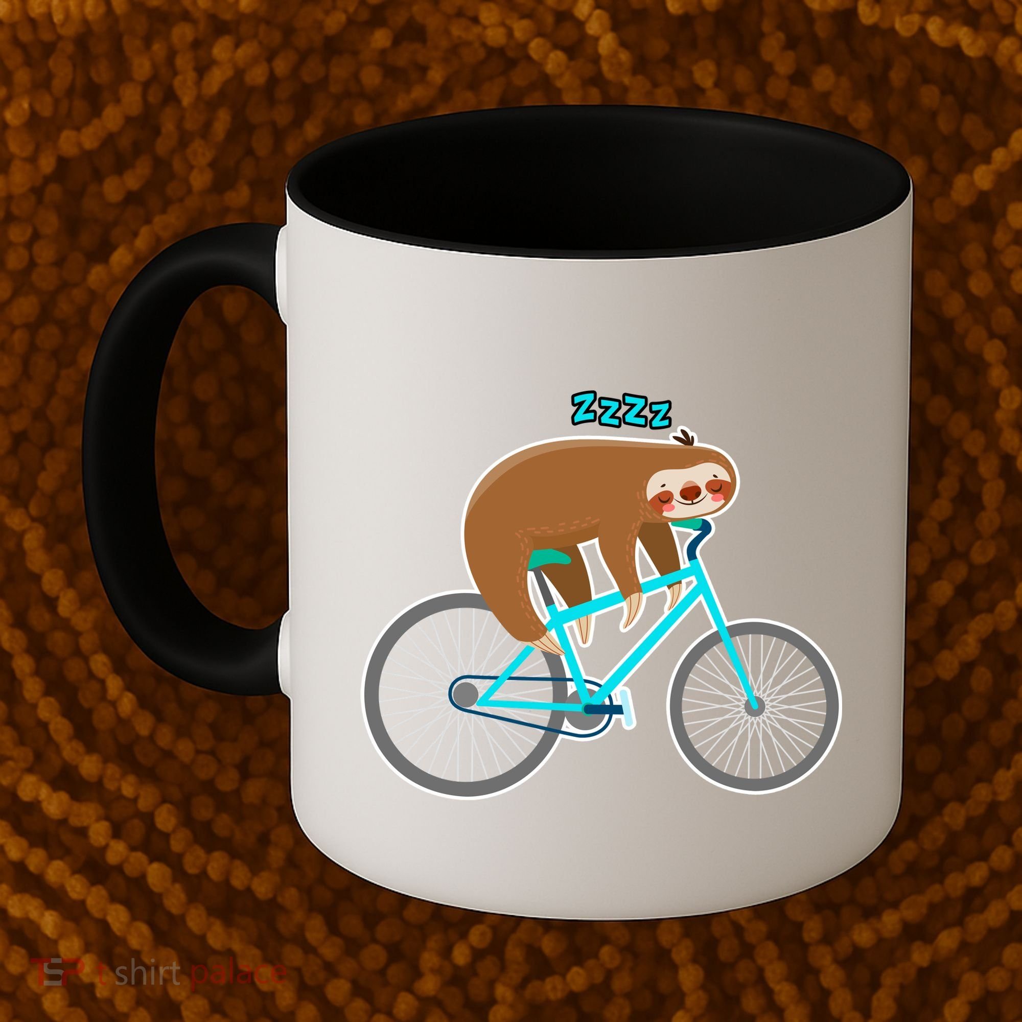 Slow Rider Funny Sloth Coffee Mug