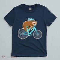 Slow Rider Funny Sloth T-Shirt thumb 5