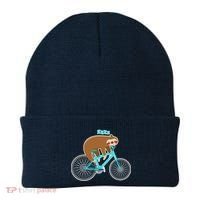 Slow Rider Funny Sloth Beanie thumb 0