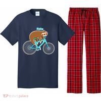 Slow Rider Funny Sloth Pajama Set thumb 0