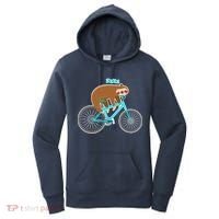 Slow Rider Funny Sloth Women's Hoodie thumb 0