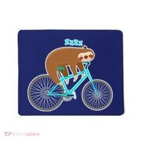 Slow Rider Funny Sloth Mousepad thumb 0