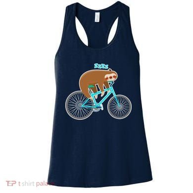 Slow Rider Funny Sloth Women's Tank Top