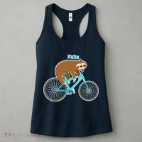 Slow Rider Funny Sloth Women's Tank Top thumb 3