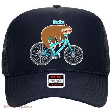 Slow Rider Funny Sloth Hat