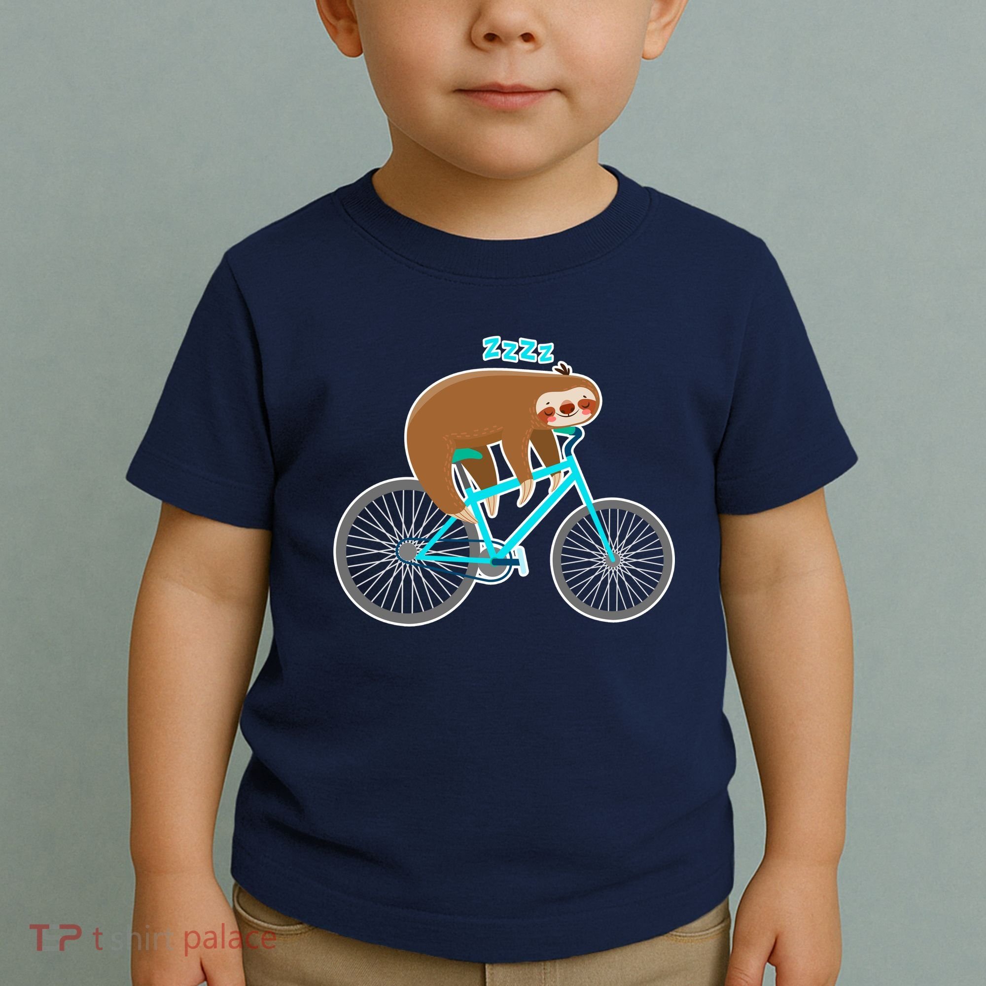 Slow Rider Funny Sloth Toddler T-Shirt