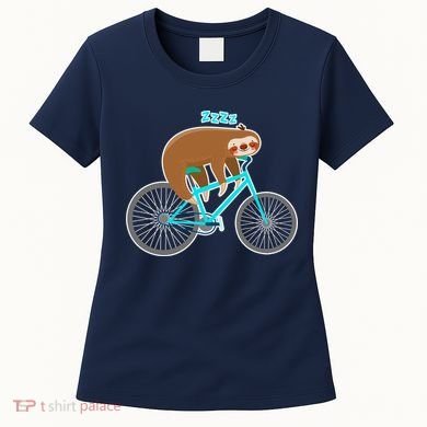 Slow Rider Funny Sloth Women's T-Shirt