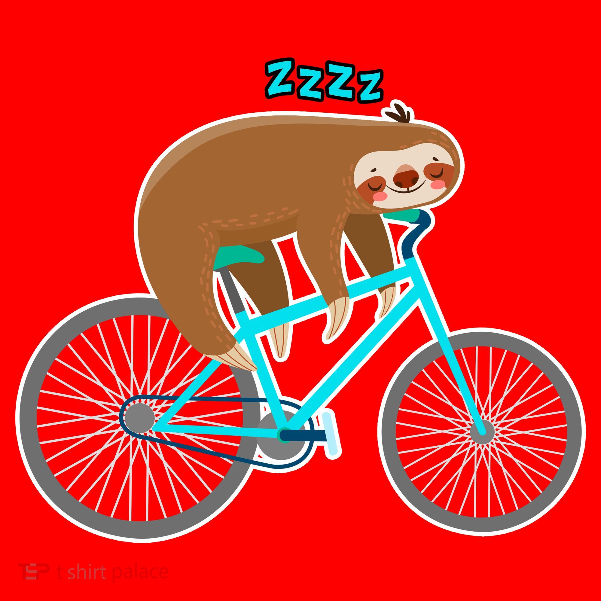 Slow Rider Funny Sloth Santa Hat