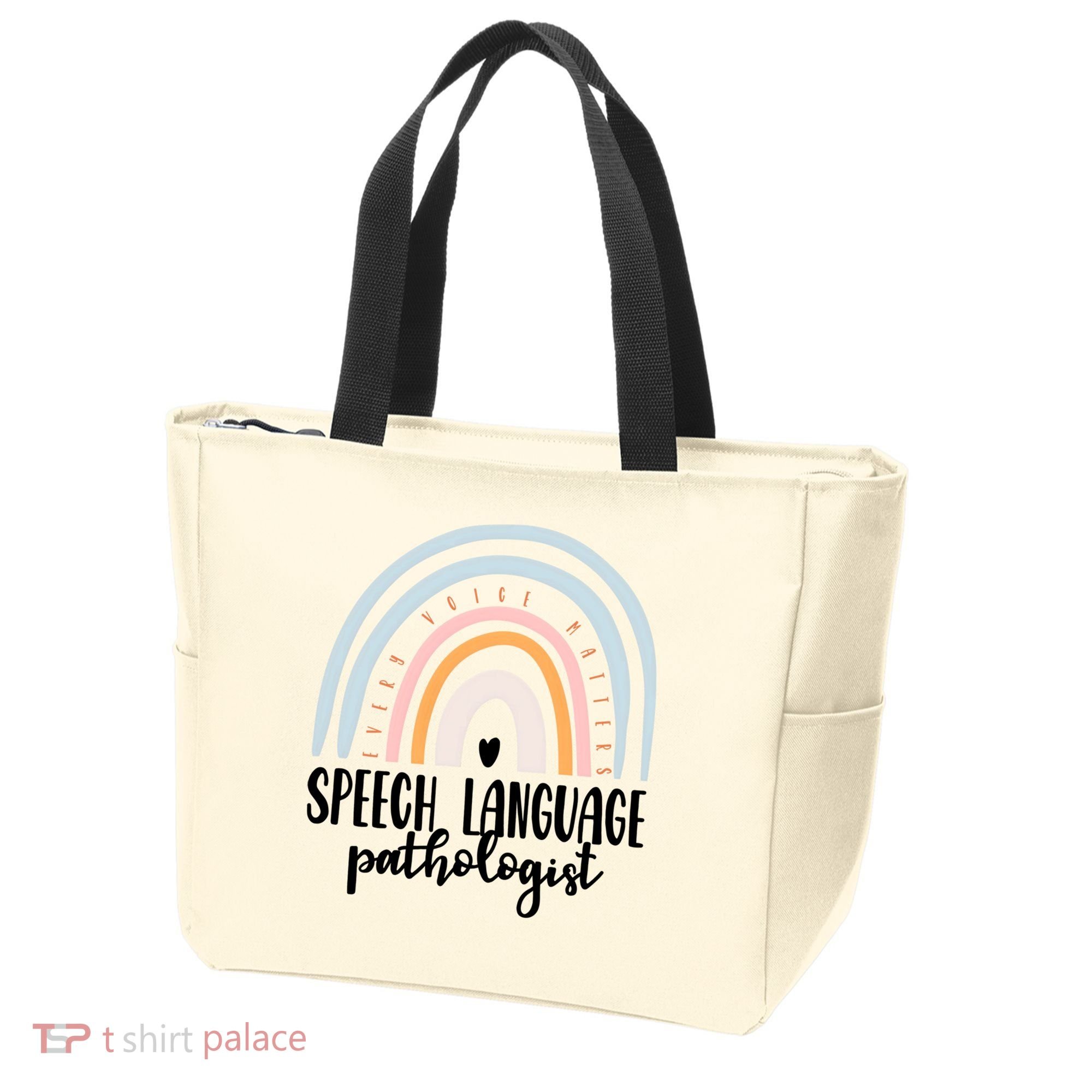 Speech Language Pathologist Speech Therapy Slp Gift Boho Great Gift Tote Bag