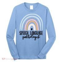Speech Language Pathologist Speech Therapy Slp Gift Boho Great Gift Long Sleeve Shirt thumb 0