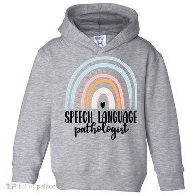Speech Language Pathologist Speech Therapy Slp Gift Boho Great Gift Toddler Hoodie