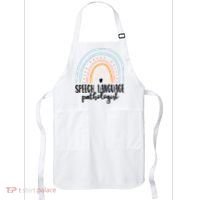 Speech Language Pathologist Speech Therapy Slp Gift Boho Great Gift Apron thumb 0
