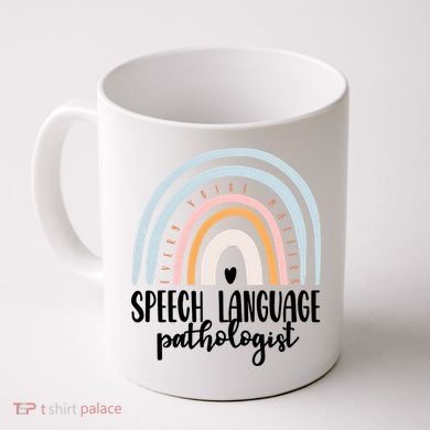 Speech Language Pathologist Speech Therapy Slp Gift Boho Great Gift Coffee Mug