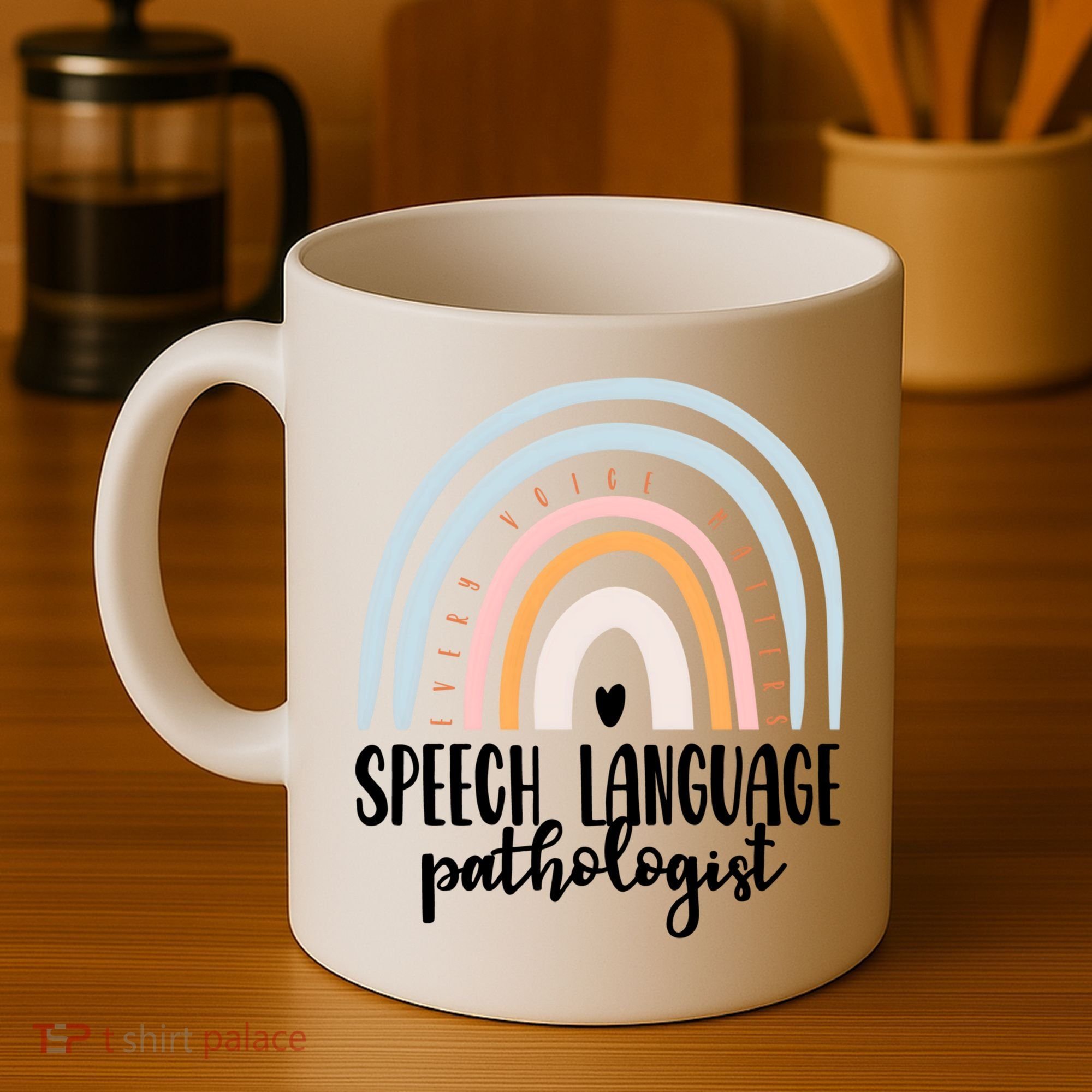 Speech Language Pathologist Speech Therapy Slp Gift Boho Great Gift Coffee Mug