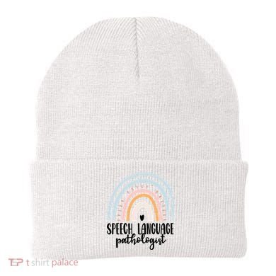 Speech Language Pathologist Speech Therapy Slp Gift Boho Great Gift Beanie