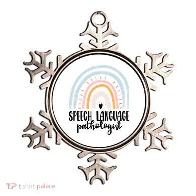 Speech Language Pathologist Speech Therapy Slp Gift Boho Great Gift Ornament
