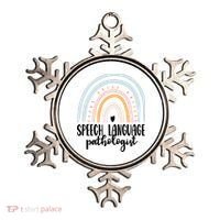 Speech Language Pathologist Speech Therapy Slp Gift Boho Great Gift Ornament thumb 0