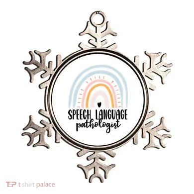Speech Language Pathologist Speech Therapy Slp Gift Boho Great Gift Ornament
