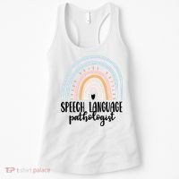 Speech Language Pathologist Speech Therapy Slp Gift Boho Great Gift Women's Tank Top thumb 0