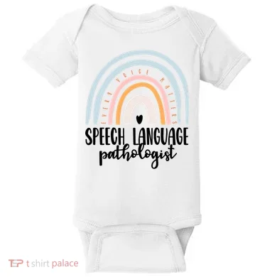 Speech Language Pathologist Speech Therapy Slp Gift Boho Great Gift Baby Bodysuit