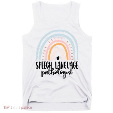 Speech Language Pathologist Speech Therapy Slp Gift Boho Great Gift Tank Top