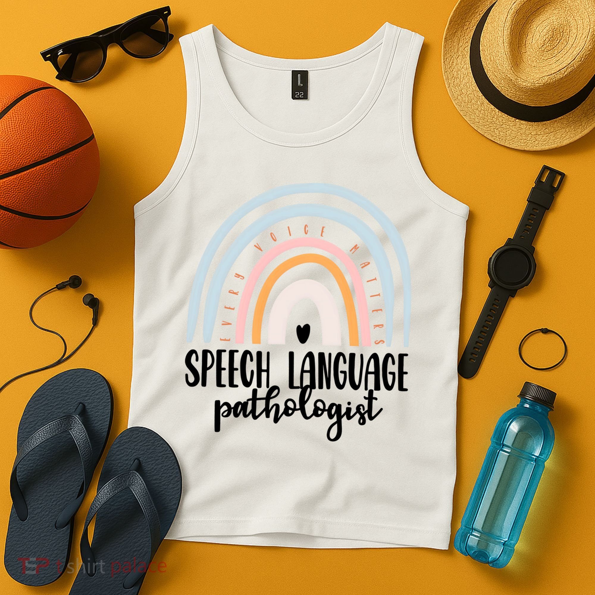 Speech Language Pathologist Speech Therapy Slp Gift Boho Great Gift Tank Top