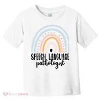 Speech Language Pathologist Speech Therapy Slp Gift Boho Great Gift Toddler T-Shirt thumb 0