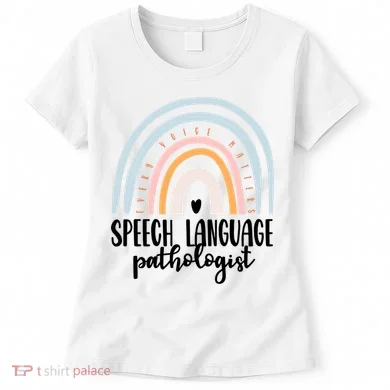 Speech Language Pathologist Speech Therapy Slp Gift Boho Great Gift Women's T-Shirt