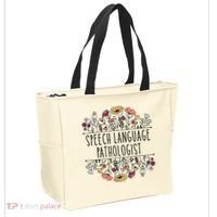 Speech Language Pathologist SLP Speech Therapy Pathology Tote Bag thumb 2
