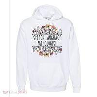 Speech Language Pathologist SLP Speech Therapy Pathology Comfort Colors Garment-Dyed Hooded Sweatshirt thumb 0