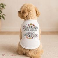 Speech Language Pathologist SLP Speech Therapy Pathology Doggie Tank thumb 2