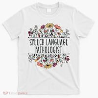 Speech Language Pathologist SLP Speech Therapy Pathology T-Shirt thumb 0