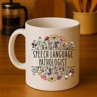 Speech Language Pathologist SLP Speech Therapy Pathology Coffee Mug thumb 4