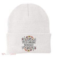 Speech Language Pathologist SLP Speech Therapy Pathology Beanie thumb 0