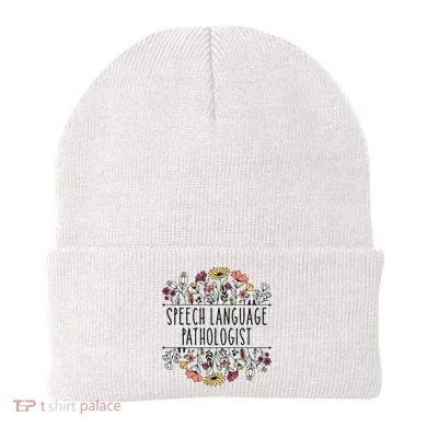 Speech Language Pathologist SLP Speech Therapy Pathology Beanie
