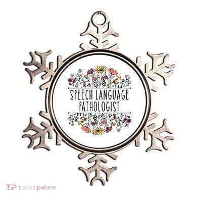 Speech Language Pathologist SLP Speech Therapy Pathology Ornament
