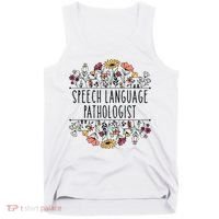 Speech Language Pathologist SLP Speech Therapy Pathology Tank Top thumb 0