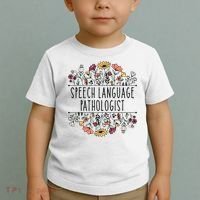 Speech Language Pathologist SLP Speech Therapy Pathology Toddler T-Shirt thumb 2