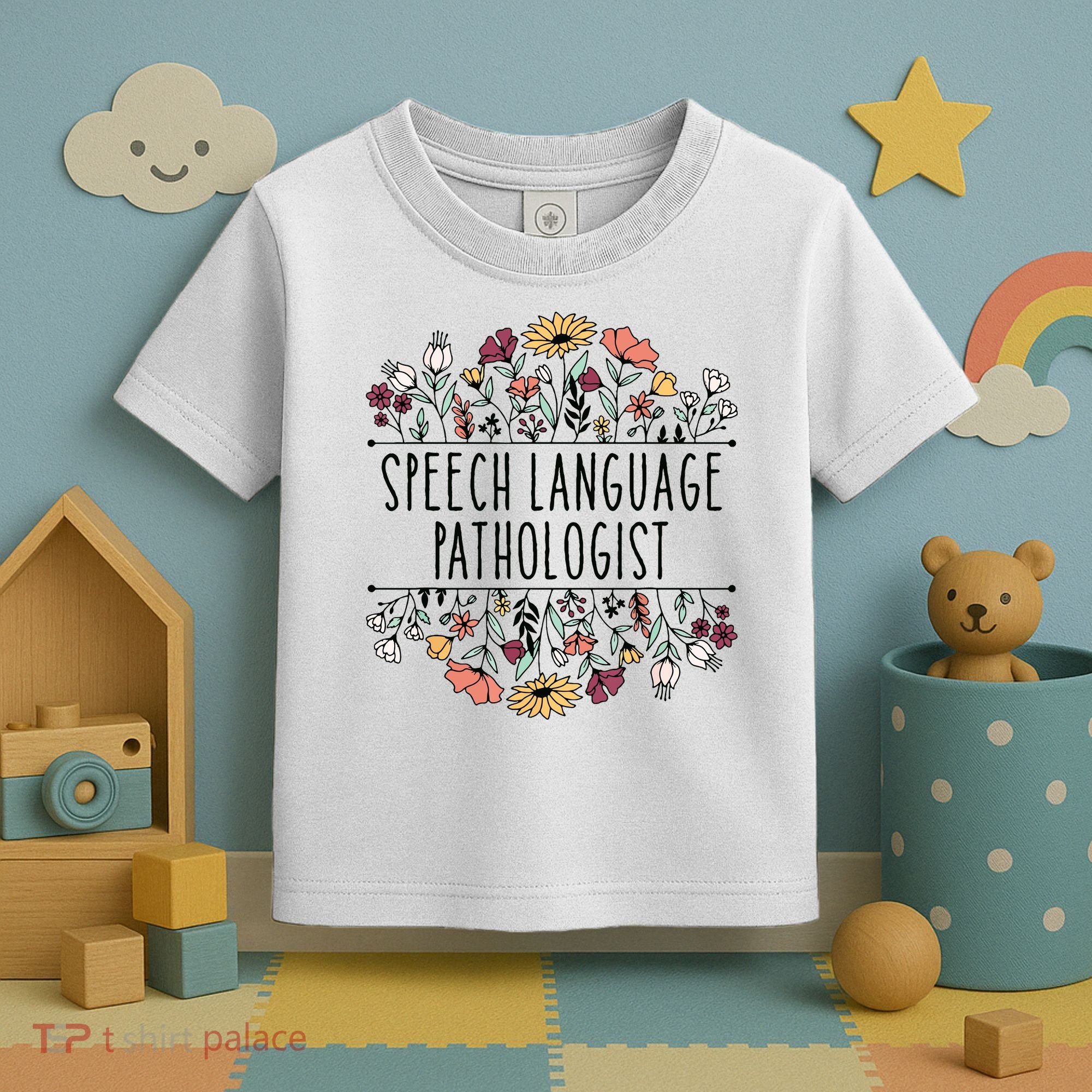 Speech Language Pathologist SLP Speech Therapy Pathology Toddler T-Shirt