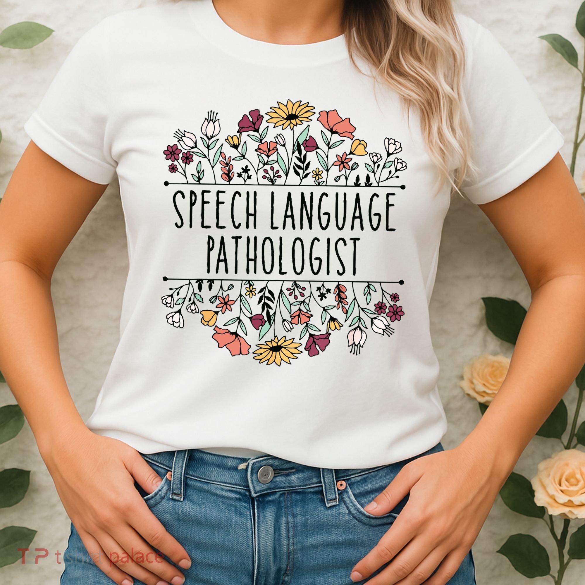 Speech Language Pathologist SLP Speech Therapy Pathology Women's T-Shirt