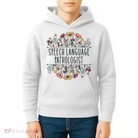 Speech Language Pathologist SLP Speech Therapy Pathology Kids Hoodie thumb 4