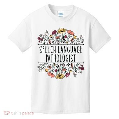 Speech Language Pathologist SLP Speech Therapy Pathology Kids T-Shirt