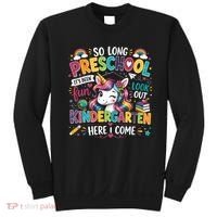 So Long Preschool Kindergarten Here I Come Graduation Sweatshirt thumb 0