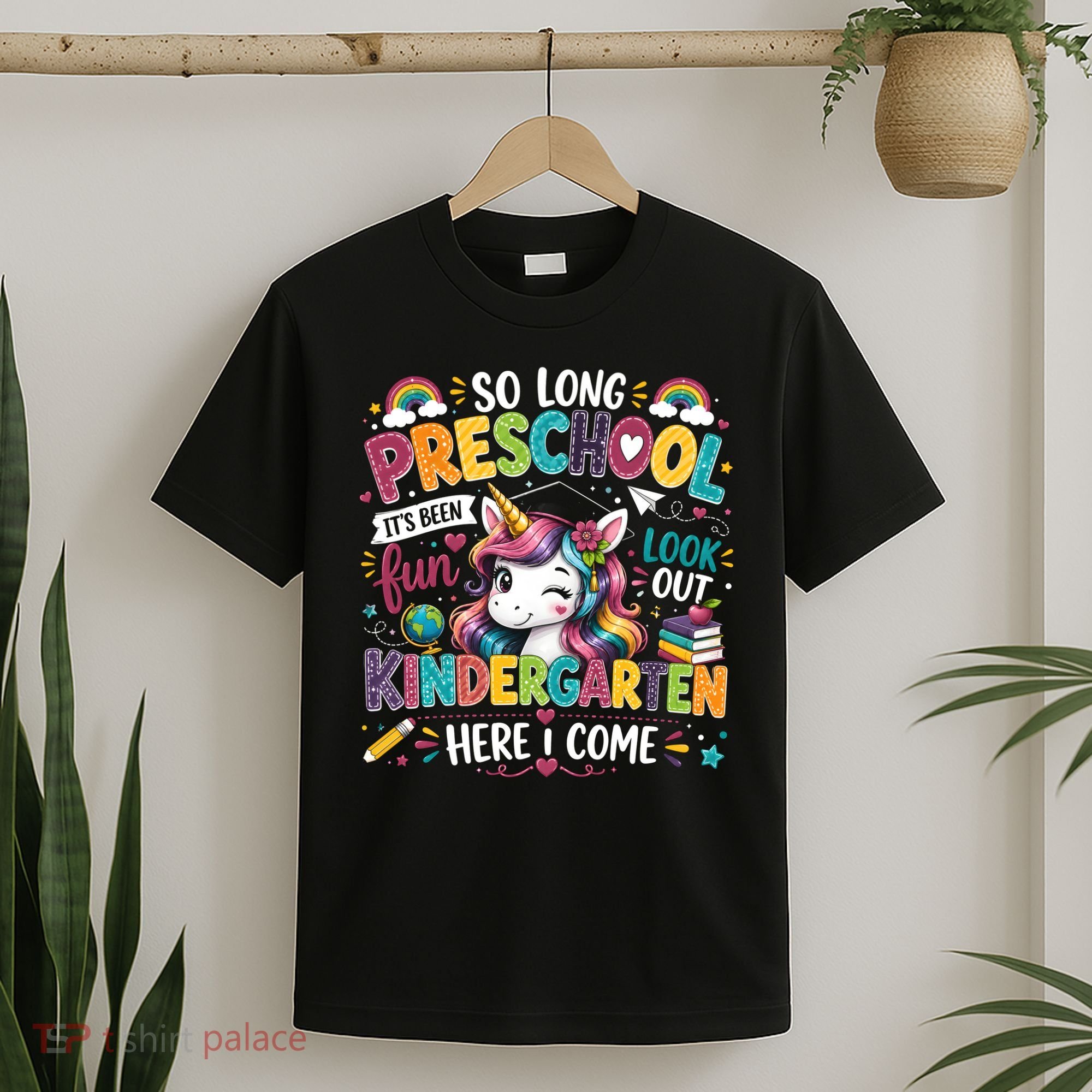 So Long Preschool Kindergarten Here I Come Graduation T-Shirt
